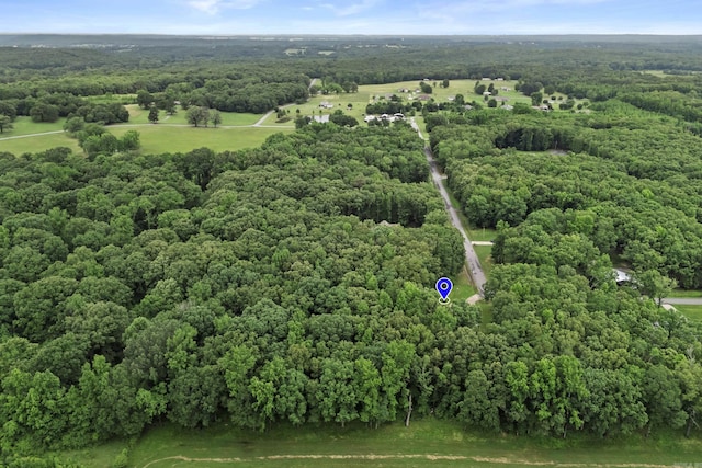 108 Chimney Rock Rd, Beebe, AR 72012 - drone / aerial view of a forest