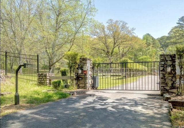 90 Silver Point Dr, Mount Ida, AR 71957 - view of gate