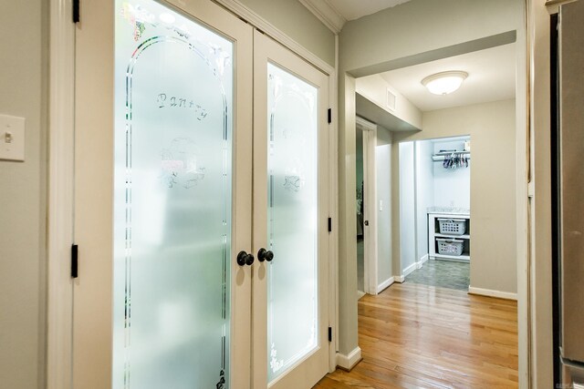 21221 Unicorn Ln, Roland, AR 72135 - foyer with light wood-type flooring and baseboards