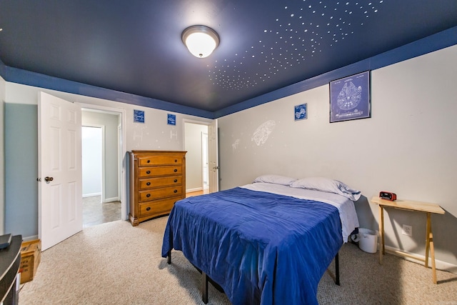 21221 Unicorn Ln, Roland, AR 72135 - carpeted bedroom featuring baseboards