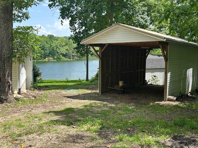 33 W Lakeshore Dr, Cherokee Village, AR 72529 - dock area featuring a water view