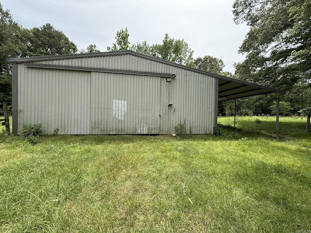 115 Ouachita 551, Camden, AR 71701 - view of pole building with a lawn