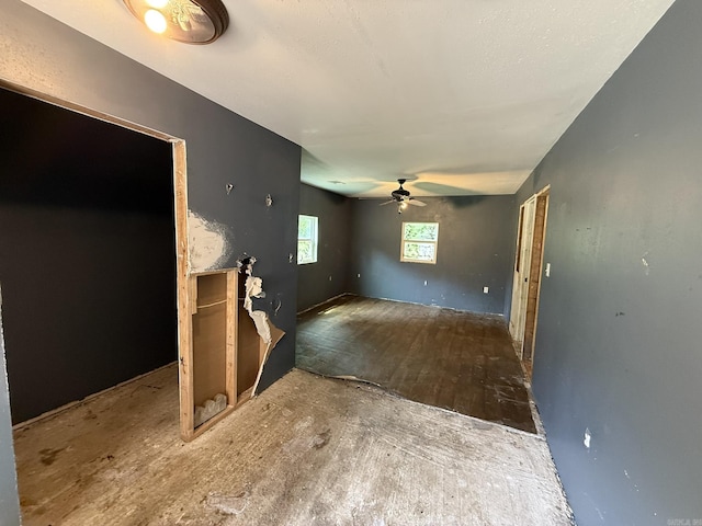 115 Ouachita 551, Camden, AR 71701 - unfurnished living room with a ceiling fan