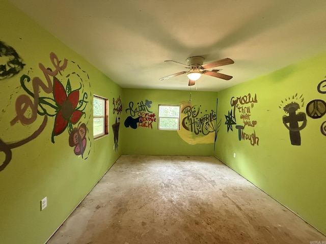 115 Ouachita 551, Camden, AR 71701 - spare room with ceiling fan