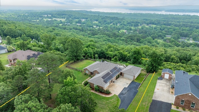 40 Pine Mountain Dr, Conway, AR 72034 - bird's eye view of a forest