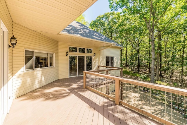 29 Barcelona Way, Hot Springs Village, AR 71909 - view of wooden terrace