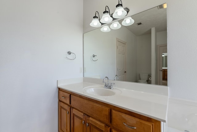 6 Donnie Cv, Greenbrier, AR 72058 - bathroom featuring vanity and toilet