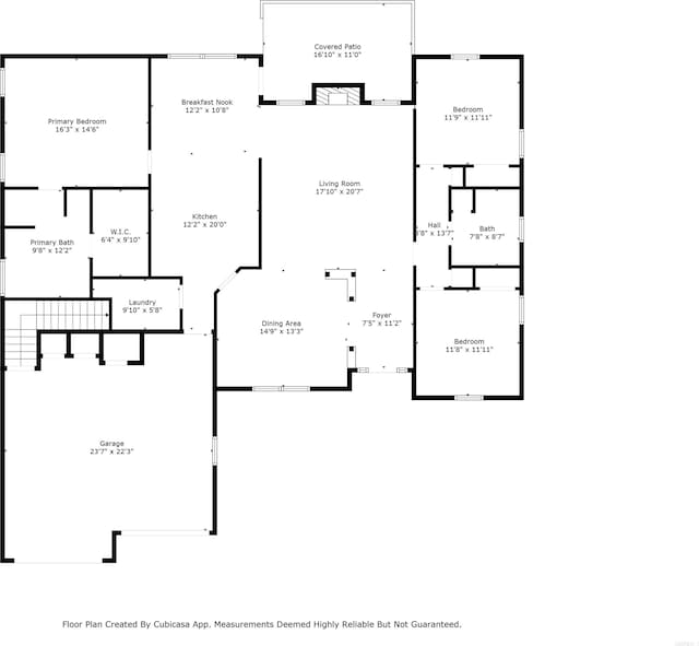 6 Donnie Cv, Greenbrier, AR 72058 - property floor plan