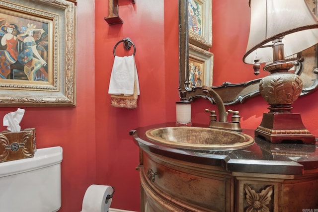 4 Dressage Ct, Little Rock, AR 72223 - bathroom with toilet and vanity