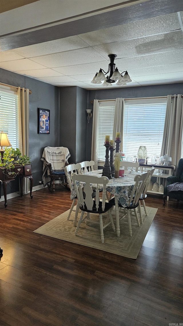620 W 3rd St, Rector, AR 72461 - dining space with healthy amount of natural light and wood finished floors