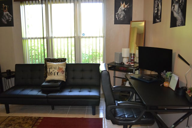 423 W Saint Louis St, Hot Springs, AR 71913 - office area featuring plenty of natural light and tile patterned flooring