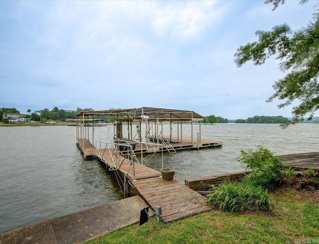 190 Woodlore Pt, Hot Springs, AR 71913 - dock area with a water view
