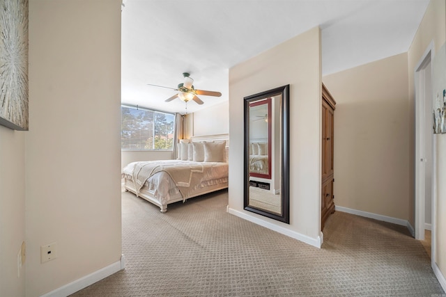740 Weston Rd Unit 309-B, Hot Springs, AR 71913 - bedroom featuring carpet, baseboards, and ceiling fan