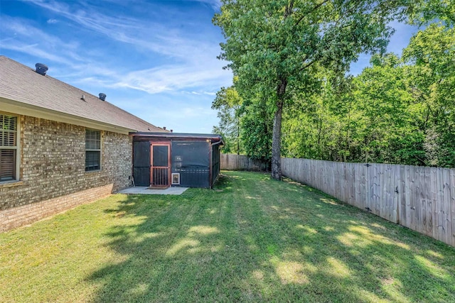 58 Eaglebrook Dr, Conway, AR 72032 - view of yard with a sunroom