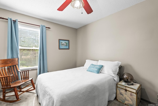 2 Timber Ridge Ct, Little Rock, AR 72211 - bedroom featuring multiple windows, ceiling fan, and carpet