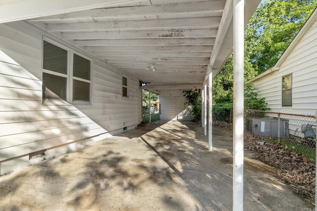 713 Hyacinth St, North Little Rock, AR 72117 - view of patio with cooling unit
