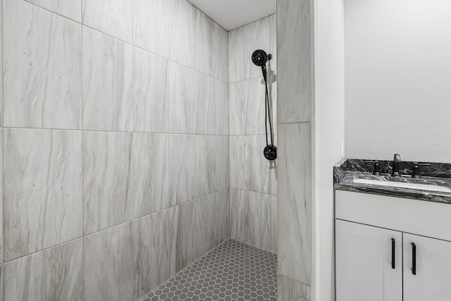 912 Bumpus Rd, Alexander, AR 72002 - full bath featuring a tile shower and vanity