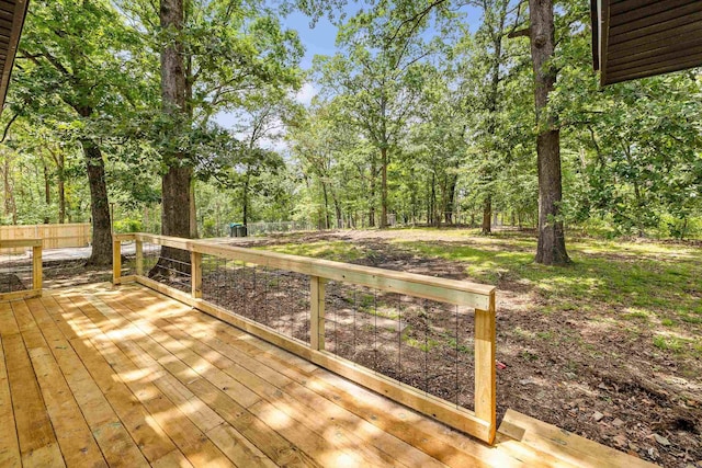 912 Bumpus Rd, Alexander, AR 72002 - view of wooden terrace