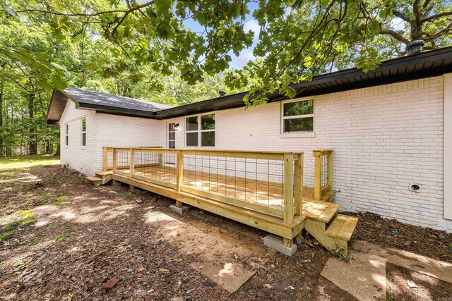 912 Bumpus Rd, Alexander, AR 72002 - view of wooden terrace