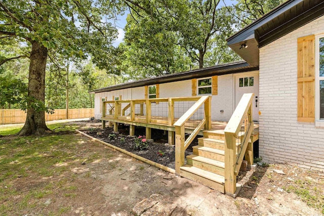 912 Bumpus Rd, Alexander, AR 72002 - view of deck