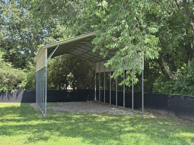 684 Cotter Rd, Gassville, AR 72635 - view of yard with a carport