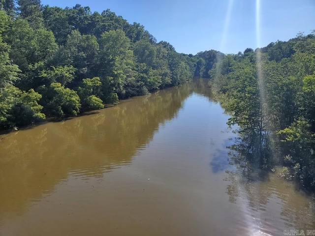 16 Mockingbird Ln, Story, AR 71970 - water view with a heavily wooded area