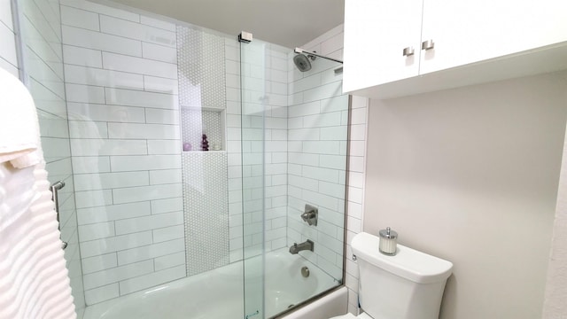24 Fairway Woods Cir, Maumelle, AR 72113 - full bathroom with enclosed tub / shower combo and toilet