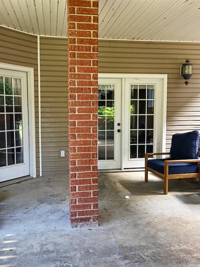 2000 Boundary Oaks Dr, Jonesboro, AR 72404 - view of patio / terrace featuring french doors