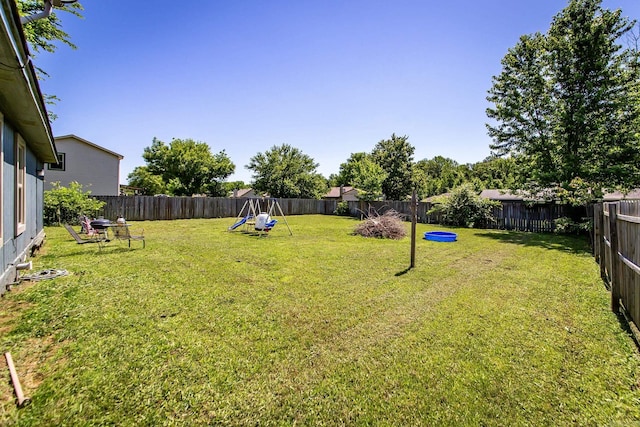 13 Fieldcrest Ln, Cabot, AR 72023 - view of yard featuring a playground