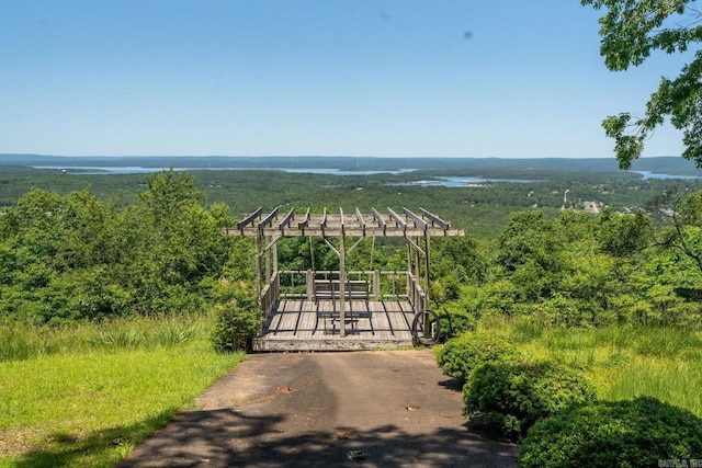 265 Zebulin Dr, Heber Springs, AR 72543 - view of property's community with a pergola