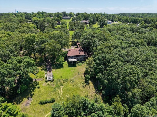 265 Zebulin Dr, Heber Springs, AR 72543 - aerial view of a forest