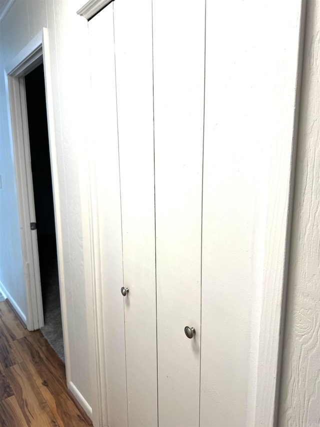 detailed view of wood finished floors