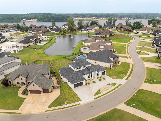 6737 Hilo Ave, Benton, AR 72019 - aerial view of residential area with a nearby body of water