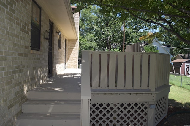 206 Beaconsfield Rd, Sherwood, AR 72120 - view of deck