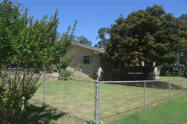 206 Beaconsfield Rd, Sherwood, AR 72120 - view of yard
