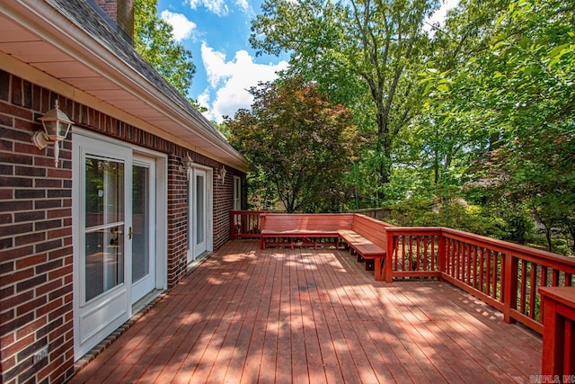 36 Brentwood Cv, Cabot, AR 72023 - view of deck