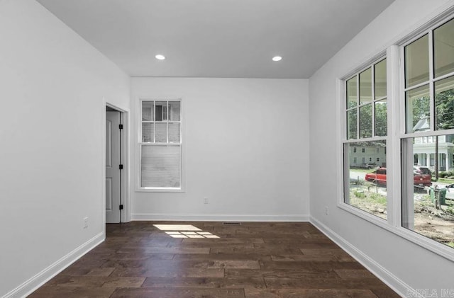 2311 S Louisiana St, Little Rock, AR 72206 - spare room featuring healthy amount of natural light, wood finished floors, baseboards, and recessed lighting