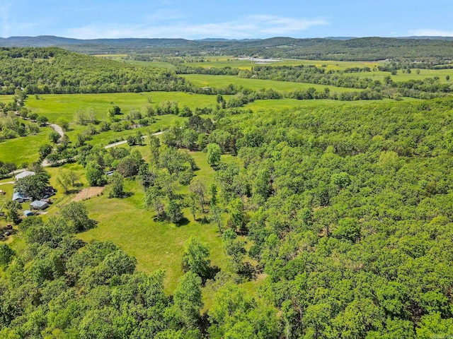 10836 Bray Rd, Elkins, AR 72727 - aerial view of a heavily wooded area