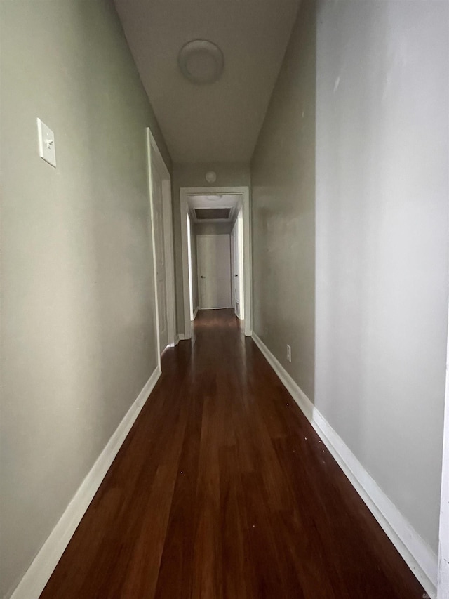 101 Chula Vista Rd, El Dorado Springs, AR 71730 - hall featuring wood finished floors and baseboards