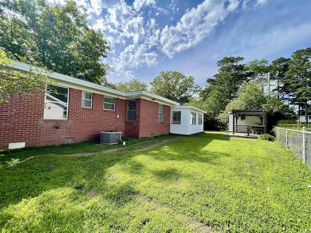 101 Chula Vista Rd, El Dorado Springs, AR 71730 - view of yard with cooling unit