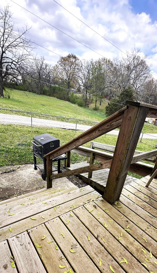 21 Sharp St, Ash Flat, AR 72513 - view of wooden deck