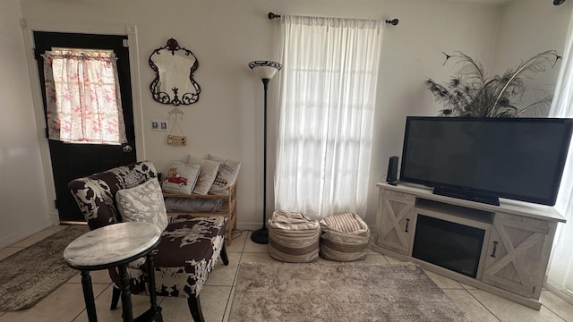 21 Sharp St, Ash Flat, AR 72513 - living area featuring light tile patterned floors