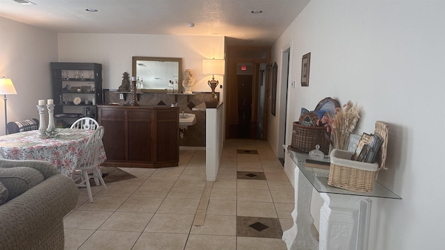 21 Sharp St, Ash Flat, AR 72513 - living area with light tile patterned floors and recessed lighting