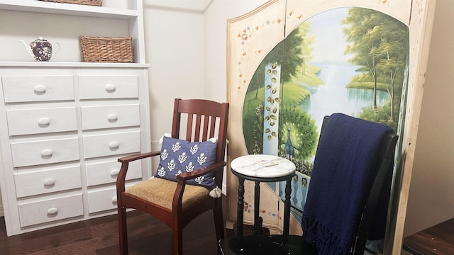 21 Sharp St, Ash Flat, AR 72513 - sitting room with dark wood-type flooring and a water view