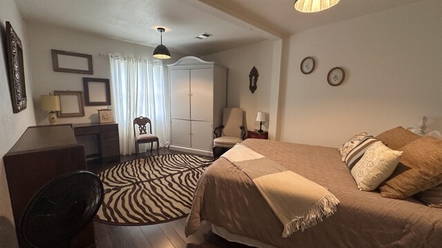 21 Sharp St, Ash Flat, AR 72513 - bedroom featuring hardwood / wood-style flooring