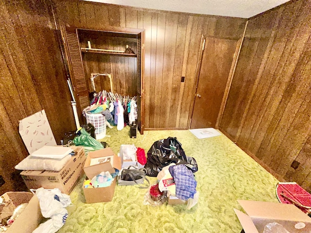 4109 Garrison Rd, Little Rock, AR 72223 - washroom with wood walls