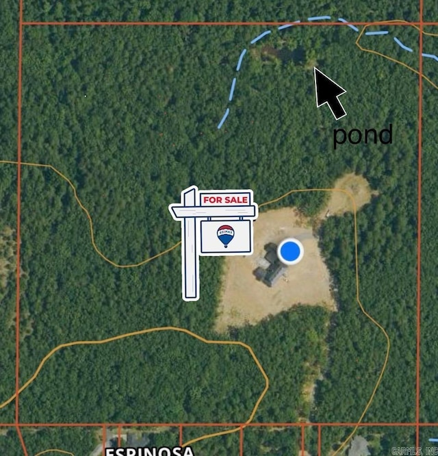2995 Cresthaven St, Conway, AR 72034 - map / location featuring property parcel outlined