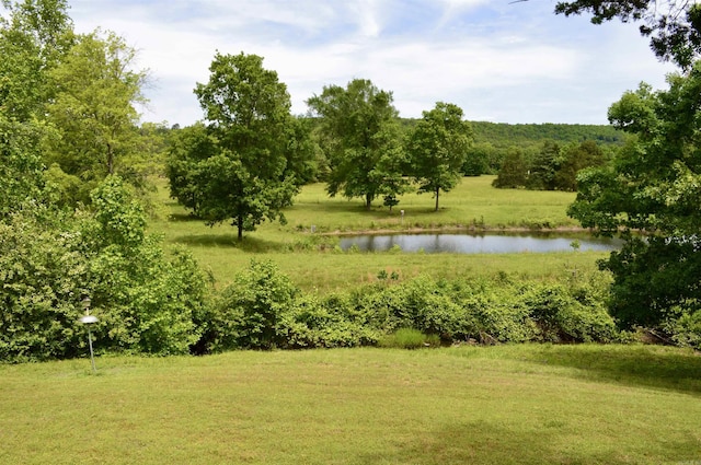 1005 Georgia Ridge Rd, Searcy, AR 72143 - view of grassy yard featuring a water view