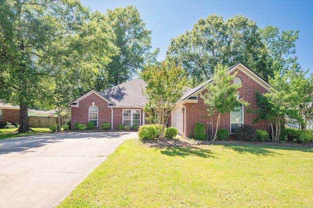 34 Emerald Cir, Cabot, AR 72023 - view of front of house with driveway, brick siding, and a garage