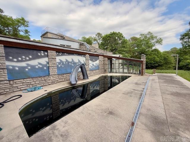 view of pool